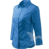 Halenka dámská Blouse 3/4 Sleeve azurově modrá 2XL