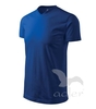 Tričko Heavy V-neck královská modrá 2XL