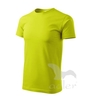 Tričko pánské Basic limetková 2XL
