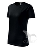 Tričko dámské Basic černá 2XL