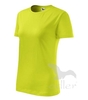 Tričko dámské Basic limetková 2XL