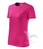 Tričko dámské Basic malinová 2XL