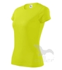 Tričko dámské Fantasy neon yellow 2XL