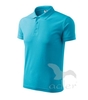 Polokošile pánská Pique Polo tyrkysová 2XL