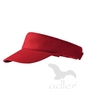 Kšilt Sunvisor červená nastavitelná