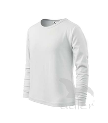 Triko dětské Long Sleeve bílá 110 cm/4 roky