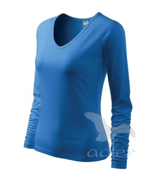 Triko dámské Elegance azurově modrá 2XL