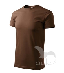 Tričko pánské Basic čokoládová 2XL