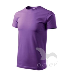 Tričko pánské Basic fialová 2XL