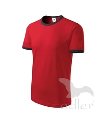 Tričko unisex Infinity červená 2XL