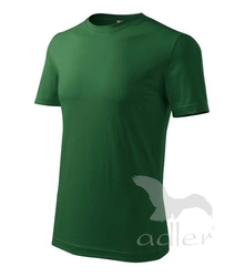 Tričko pánské Classic New lahvově zelená 2XL
