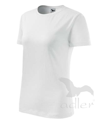 Tričko dámské Basic bílá 2XL