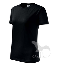 Tričko dámské Basic černá 2XL