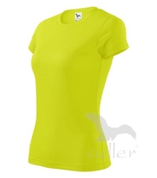 Tričko dámské Fantasy neon yellow 2XL