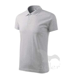 Polokošile Single J. světle šedý melír 2XL