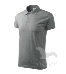 Polokošile Single J. tmavě šedý melír 2XL