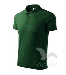 Polokošile pánská Pique Polo lahvově zelená 2XL