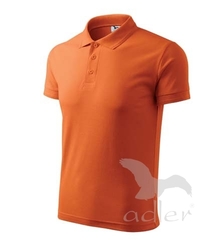 Polokošile pánská Pique Polo oranžová 2XL
