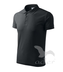 Polokošile pánská Pique Polo antracitový melír 2XL