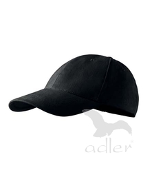 Čepice 6P černá nastavitelná