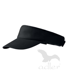 Kšilt Sunvisor černá nastavitelná