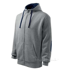 Mikina dámská Trendy Zipper bílá XS