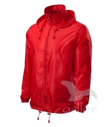 Unisex Větrovka Windy červená L