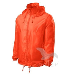 Unisex Větrovka Windy neon orange 2XL