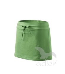 Sukně dámská Skirt two in one trávově zelená L