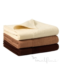 Malfini Ručník Bamboo towel kávová 50 x 100 cm